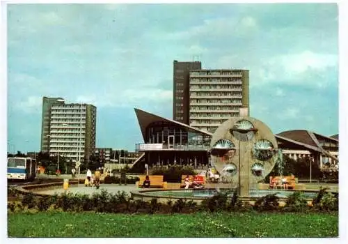 Ak Rostock Südstadt an der Kosmos Gaststätte 1984