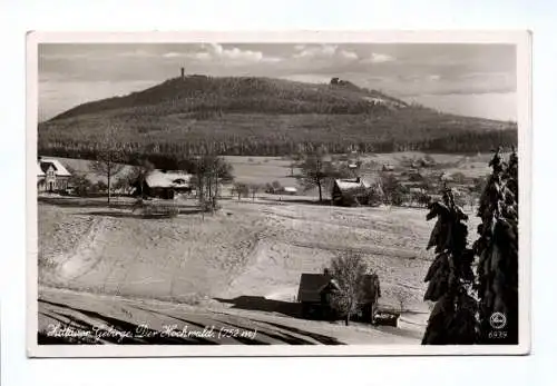 Ak Zittauer Gebirge Der Hochwald