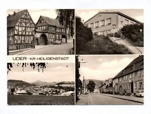 Ak Uder Kreis Heiligenstadt DDR 1982