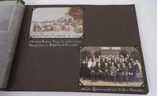 Altes Fotoalbum Buch Evangelisten Nonne Schwester Israel Jerusalem USA Deutschla