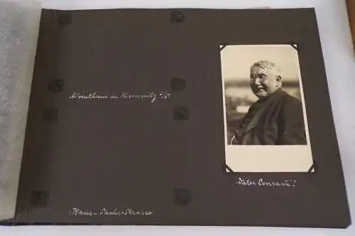 Altes Fotoalbum Buch Evangelisten Nonne Schwester Israel Jerusalem USA Deutschla