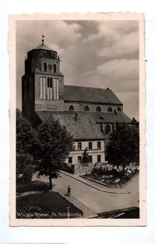 Foto Ak Wolgast Pommern St Petrikirche