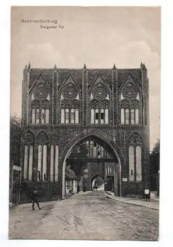 Ak Neubrandenburg Stargarder Tor 1912