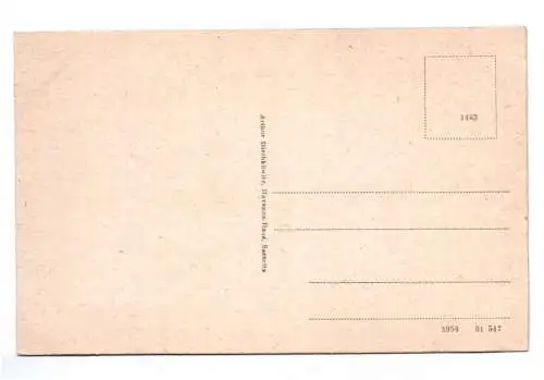 Litho Ak Ostseebad Sassnitz Insel Rügen Strand Promenade