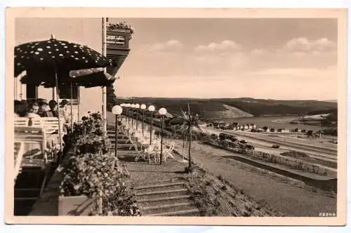 Ak Erholung Gaststätte Fürstenhöhe Saalburg am Stausee 1936