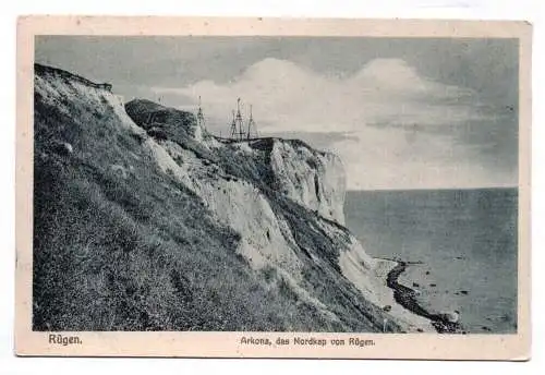 Ak Rügen Arkona das Nordkap von Rügen