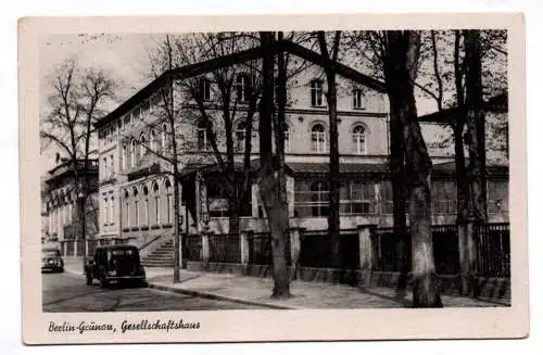 Foto Ak Berlin Grünau DDR Gesellschaftshaus