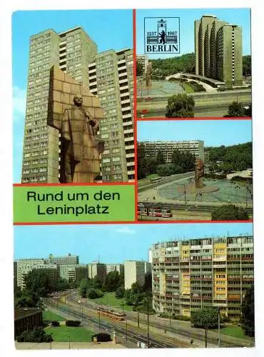 Ak Rund um den Alexanderplatz 1986 Berlin