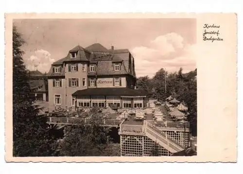 Ak Kurhaus Jonsdorf Dachgarten 1936 Zittauer Gebirge