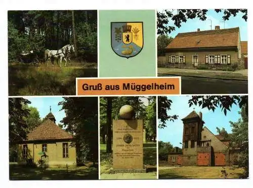 Ak Gruß aus Müggelheim 1987 Berlin