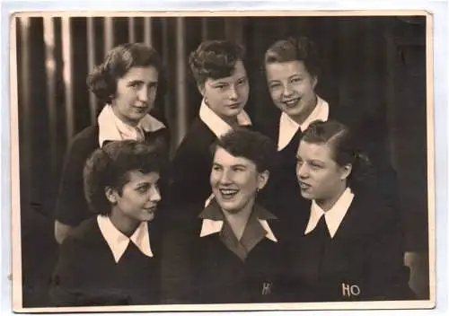 Foto Ak HO Damen Verkäuferinnen 1960er DDR