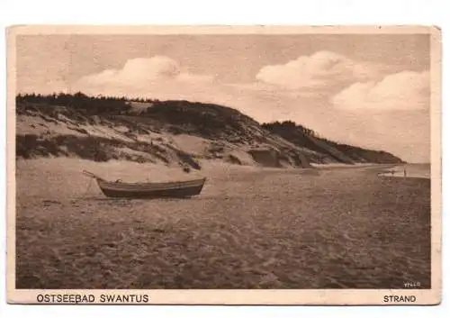 Ak Ostseebad Swantus Strand 1928