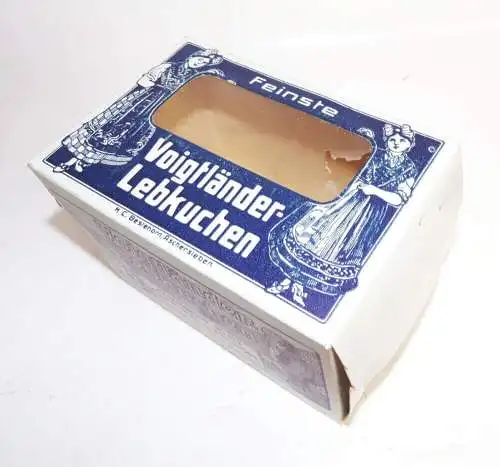 Alte Reklame Karton Voigtländer Lebkuchen Georg Rüdiger Plauen um 1930