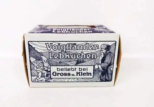 Alte Reklame Karton Voigtländer Lebkuchen Georg Rüdiger Plauen um 1930