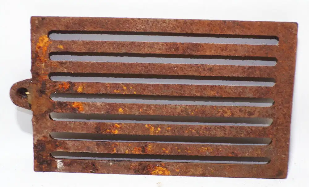 Altes Ofengitter Ofenrost Ascherost Grill Ofeneinsatz Ofen Ersatzteil Gusseisen 0