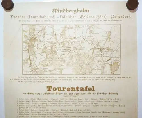 Windbergbahn 1908 1912 Plakate DDR Abzüge Reprint 1981 1982