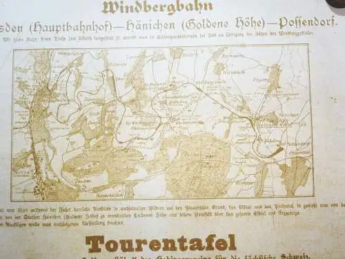 Windbergbahn 1908 1912 Plakate DDR Abzüge Reprint 1981 1982