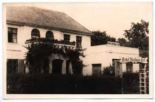 Foto Ak Hotel Berliner Hof Ostseebad Zingst