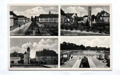 Ak Böhlen bei Leipzig Mehrbild 1941