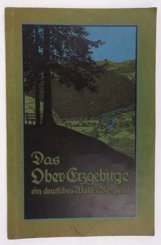 Das Ober Erzgebirge ein deutsches Wald und Bergland 1930 er Reiseführer