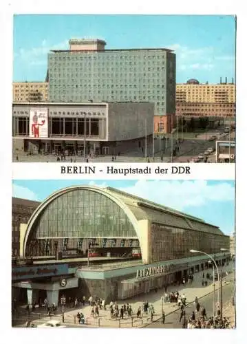 Ak Berlin Hauptstadt der DDR Alexanderplatz 1969