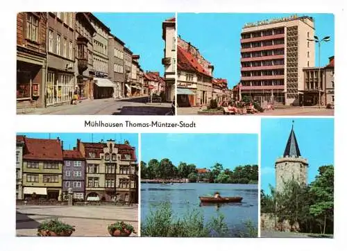 Ak Mühlhausen Thomas Müntzer Stadt 1950