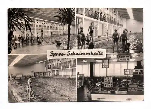 Ak Spree Schwimmhalle Fürstenwalde Spree 1978