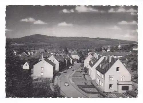 Foto Ak Wengern Ruhr vom Bahnhof West im Hintergrund das Ardeygebirge 1966