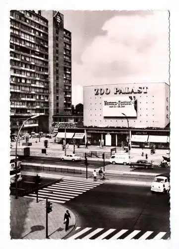 Foto Ak Zoo Palast Berlin Hardenbergstraße