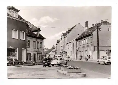 Foto Ak Zwenkau Kreis Leipzig Pegauer Straße 1975