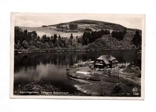 Foto Ak Jugendseehaus Talsperre Goldentraum 1939 Schlesien