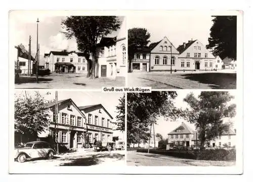 Ak Gruß aus Wiek Insel Rügen Hotel Deutsches Haus