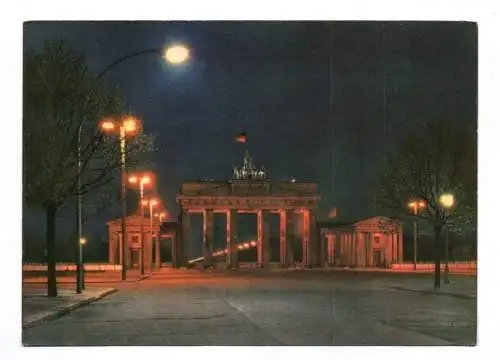 Foto Ak Berlin Brandenburger Tor 1966 Hauptstadt der DDR