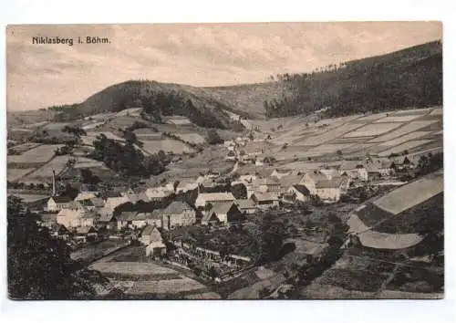 Ak Niklasberg in Böhmen Tschechien 