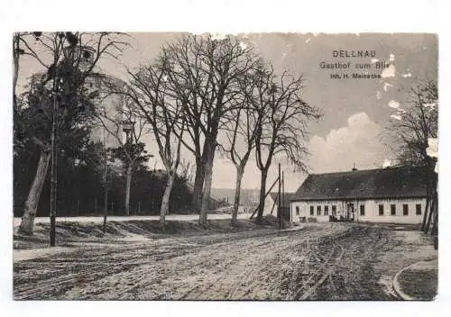 Ak Dellnau Gasthof zum Blix Mildensee Dessau Roßlau 1911