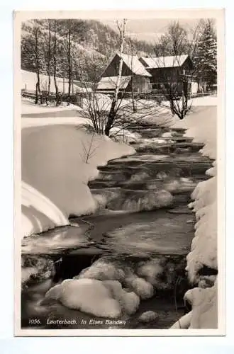 Ak Lauterbach In Eises Banden Goworów Grafschaft Glatz Schlesien 1935