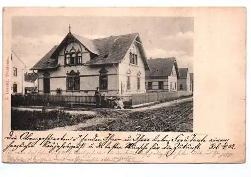 Litho Ak Trautenau Böhmen Wohnhaus Trutnov