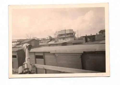 Foto 1942 Bahnhof Nova Bavari bei Charkow Ukraine