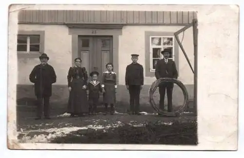 Foto Ak Burkhardtswalde 1915 Seeligstadt Meissen Korbflechter