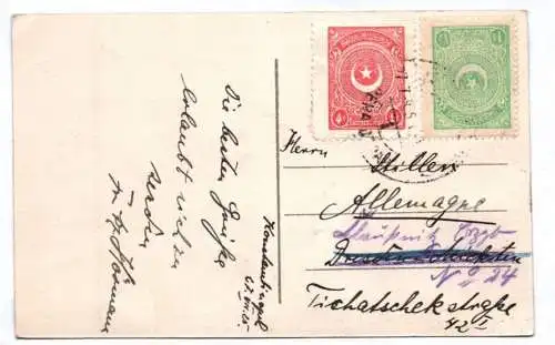 Ak Kontantinopel Istanbul Mosquee Valide 1925 Türkei