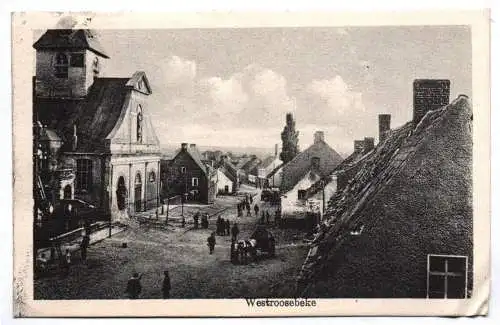 Ak Westrozebeke  Westflandern Belgien 1916 Feldpost