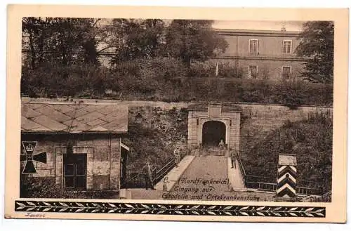 Ak Laon Eingang zur Citadelle und Ortskrankenstube 1918