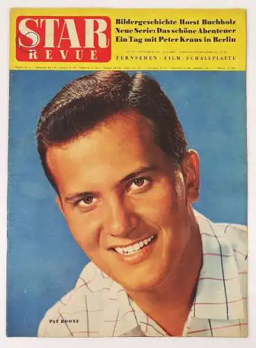 Star Revue Zeitschrift 19 von 1959 Pat Boone Jayne Mansfield Karlheinz Böhm