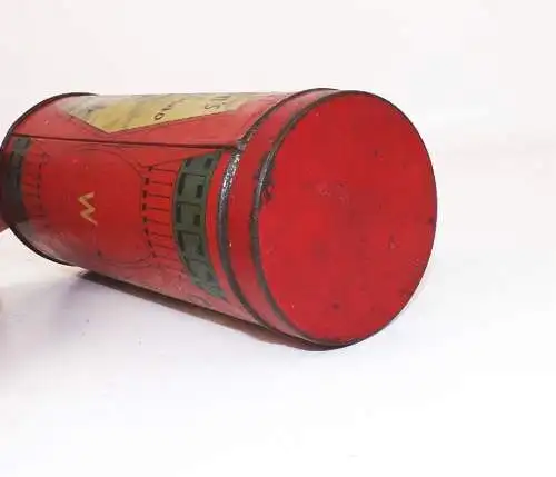 Alte Kakao Blechdose Delden Leer Ostfriesland um 1910 toller Zustand