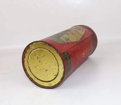 Alte Kakao Blechdose Delden Leer Ostfriesland um 1910 toller Zustand