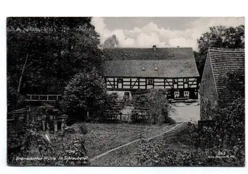 Ak Bremsdorfer Mühle im Schlaubetal um 1940