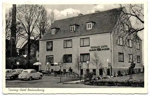 Ak Touring Hotel Braunschweig 1957