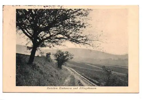 Ak Meiningen Zwischen Einhausen und Ellingshausen 1914