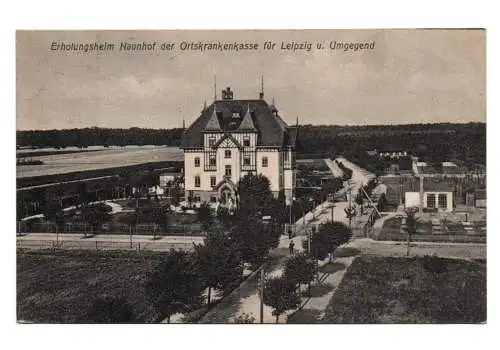 Ak Naunhof Leipzig Erholungsheim 1910