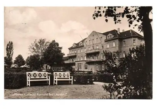 Ak Bad Lausigk Oberes Kurhaus Kurhotel Echtfoto 1929
